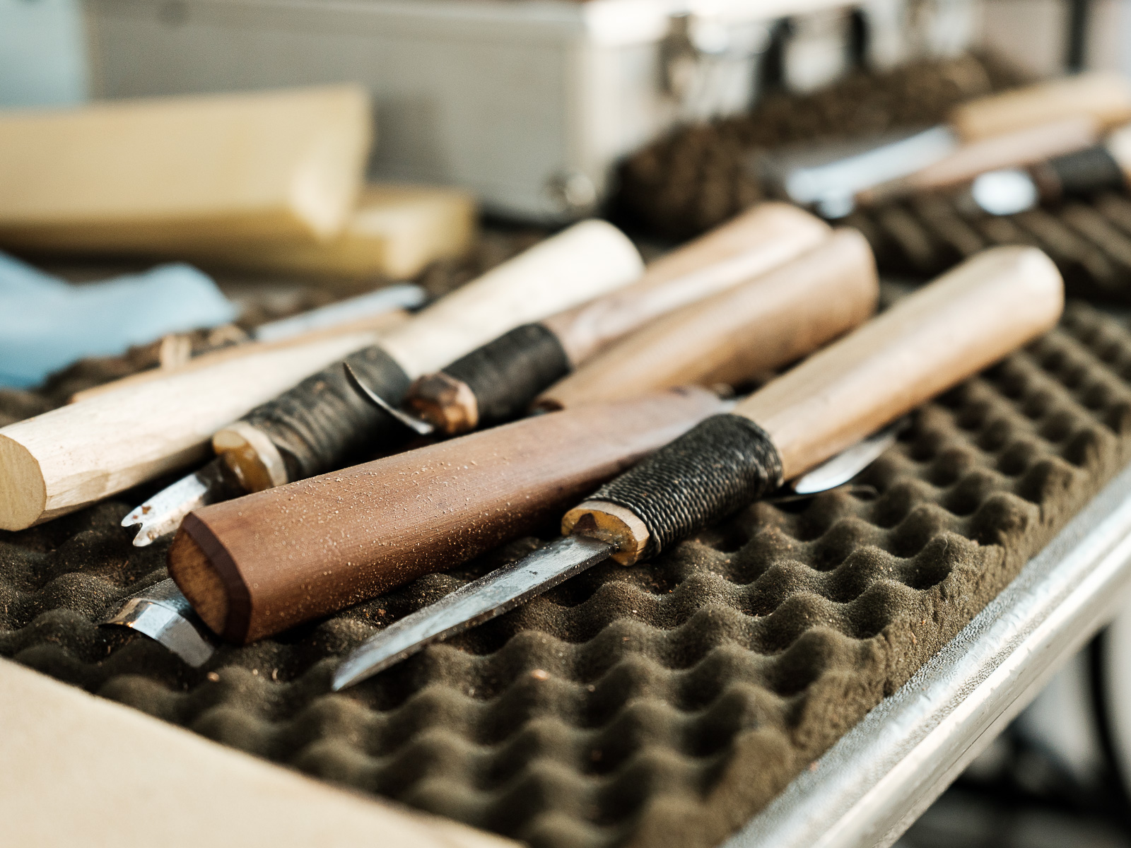 Artists Tom and Perry LaFortune, brothers and members of the Tsa