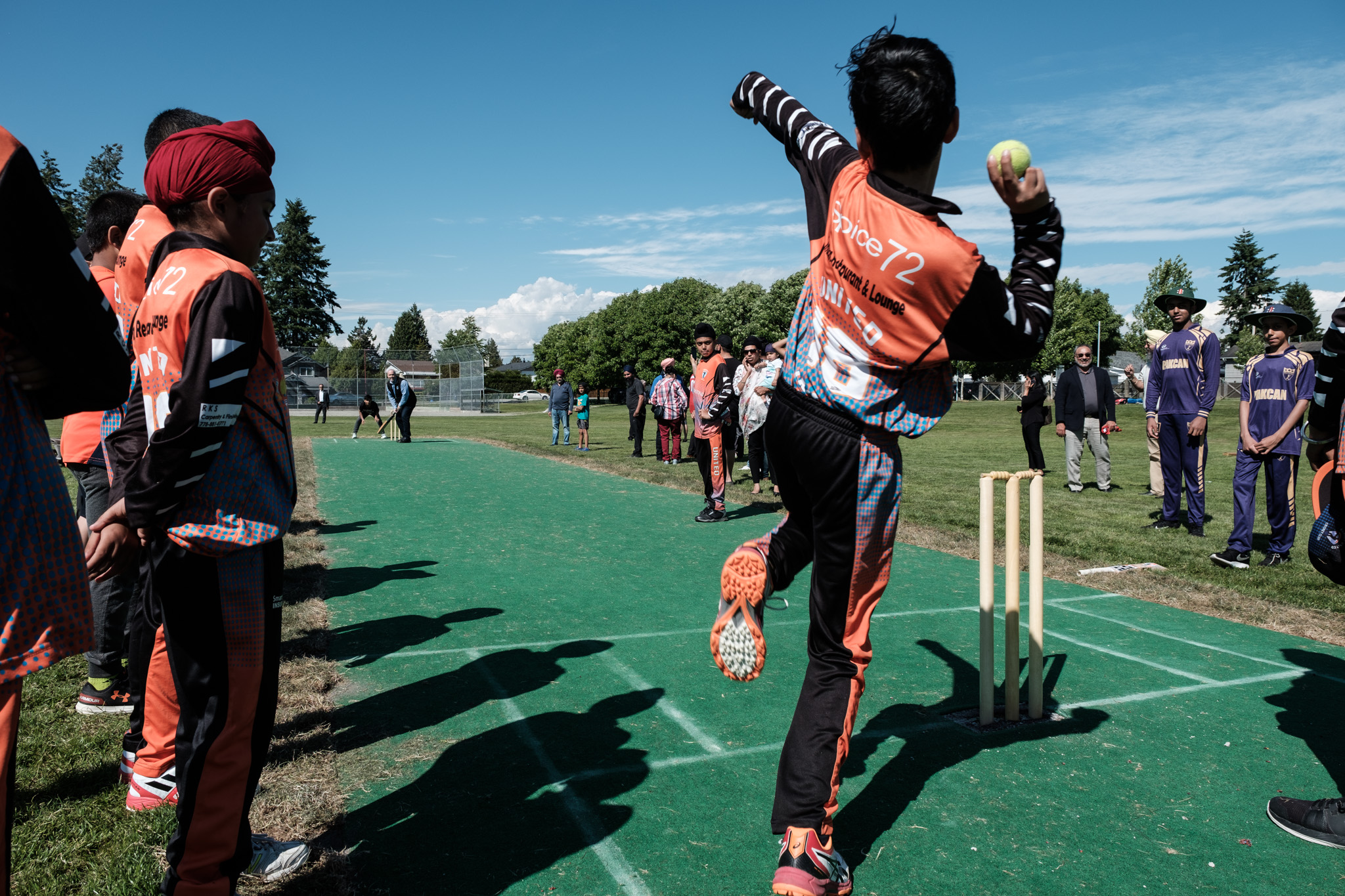 Delta's first cricket pitch opens at Delview Park