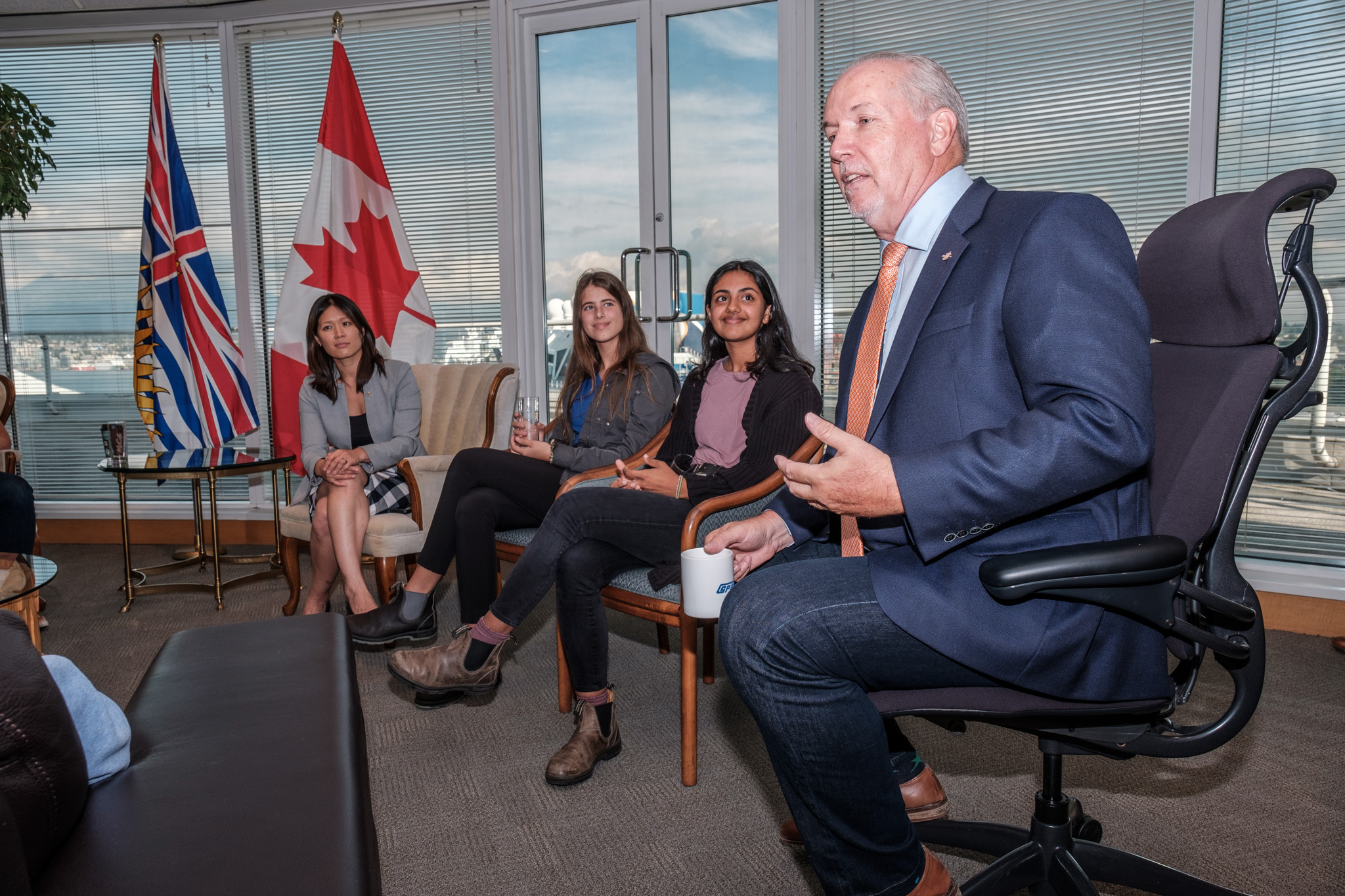 Youth climate roundtable